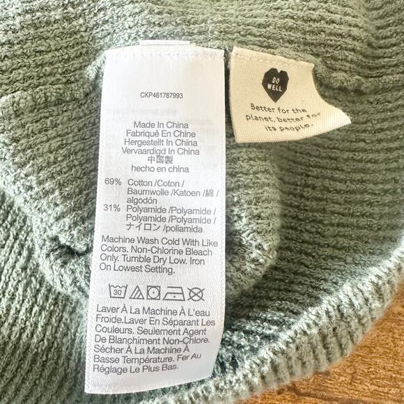Madewell Halstead Square-Neck Sweater Tank Cropped XL - Picture 5 of 6